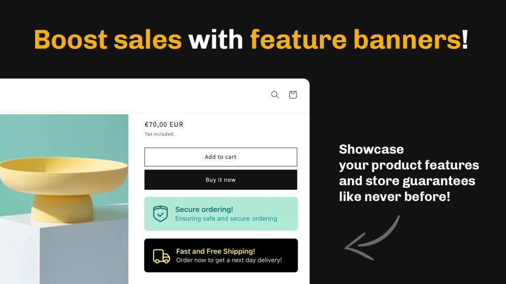 boost sales with Shopify trust badges app